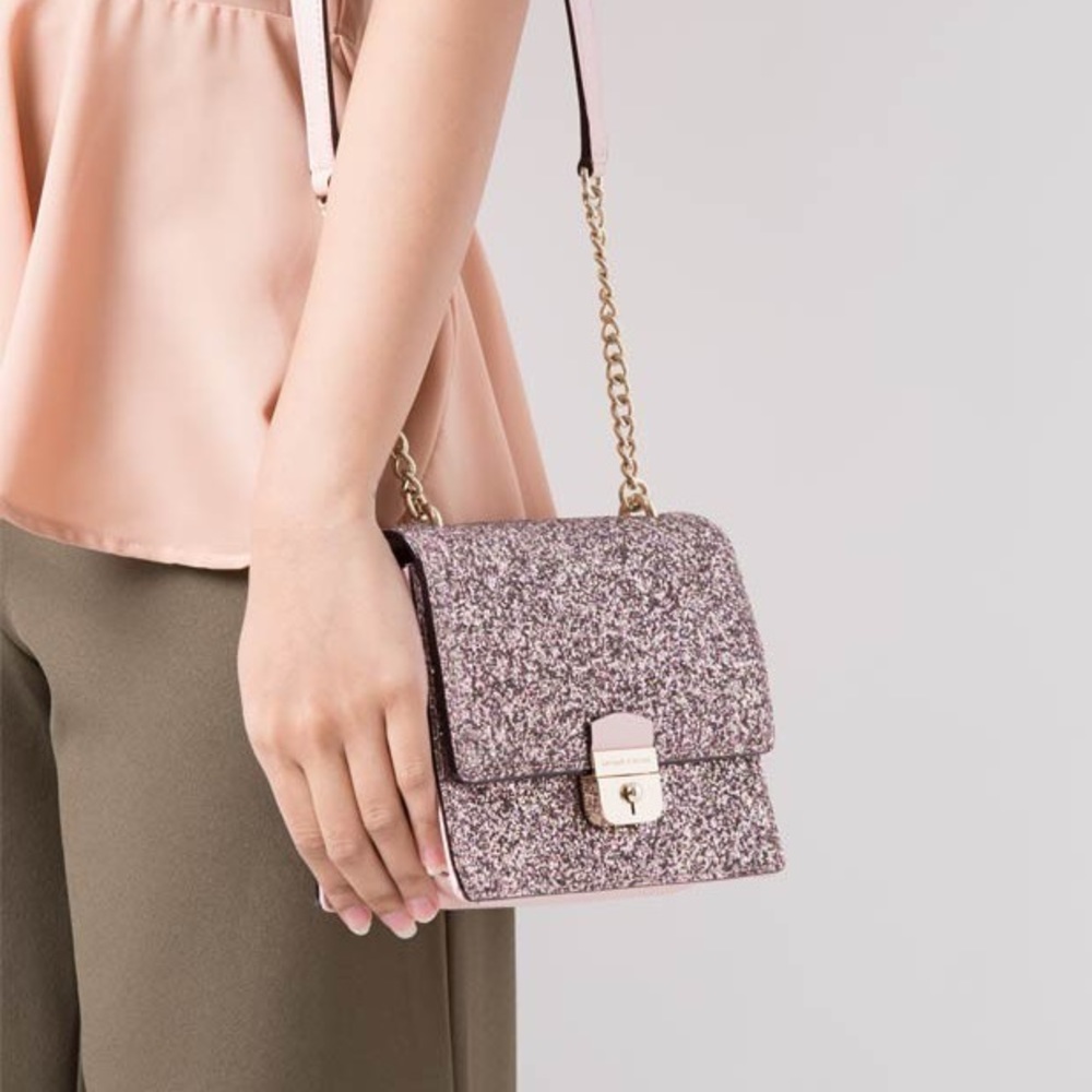 NWT kate spade Eden Sunset Lane Rose Gold crosbody